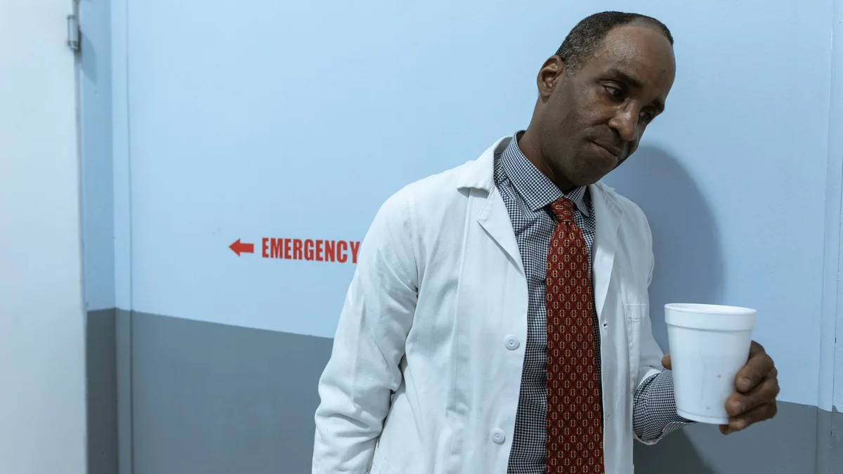 Editorial featured image for CEREVITY article on physician burnout.